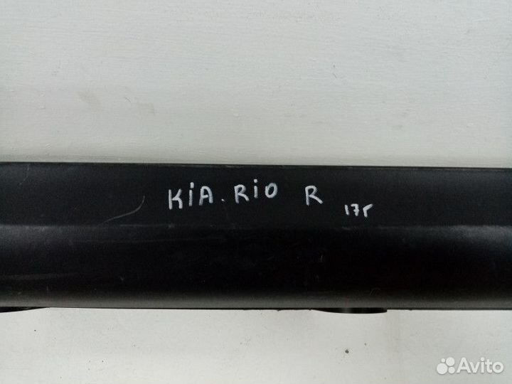 Накладка на порог наружная правая Kia Rio 4