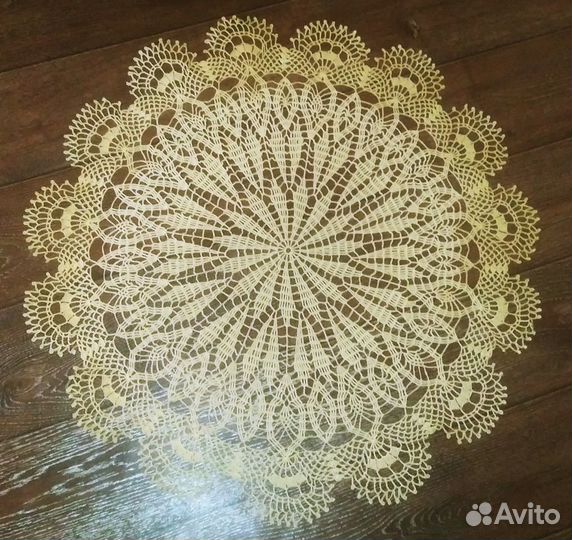 Салфетки вязаные крючком