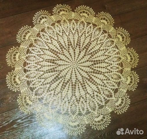 Салфетки вязаные крючком