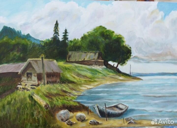 Картина холст масло