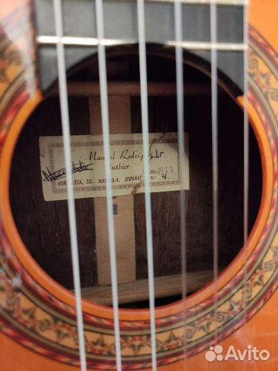Гитара Manuel Rodriguez Jr. 1982