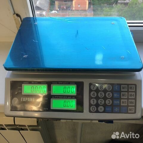 Электронные торговые весы Гарант