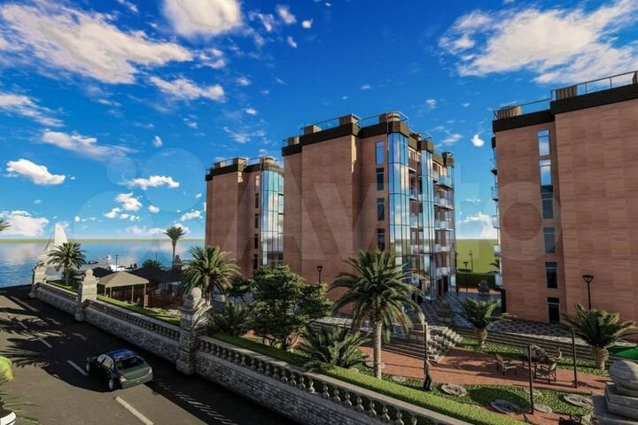 Апартаменты-студия, 30 м², 6/6 эт.