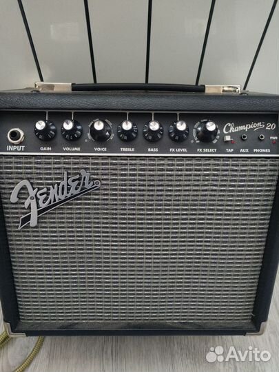 Гитарный комбоусилитель fender champion 20