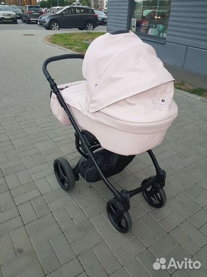 Коляска Bebetto Luca PRO (100 экокожа) 2 в 1