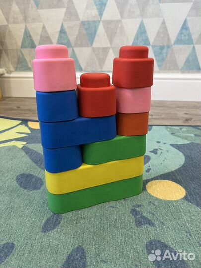 Мягкие кирпичики конструктор