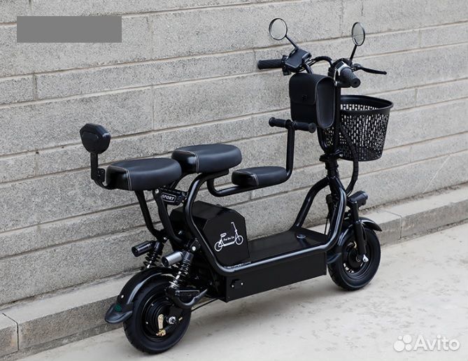 Электросамокат с сидушкой