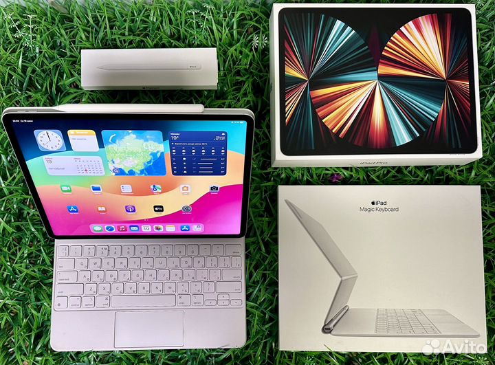 iPad Pro 12.9 m1 2021 256gb Wi-Fi Silver Procreate