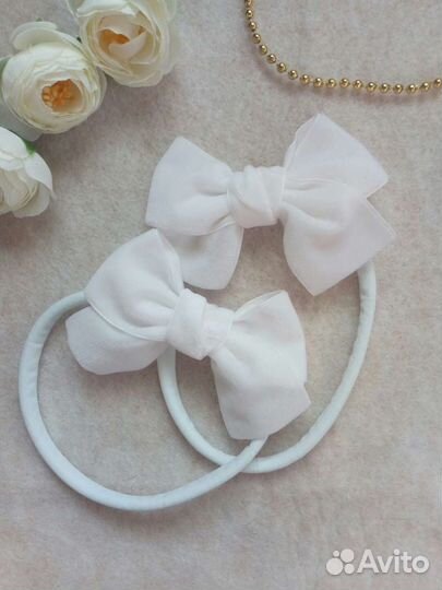 Бантики, повязочки для волос