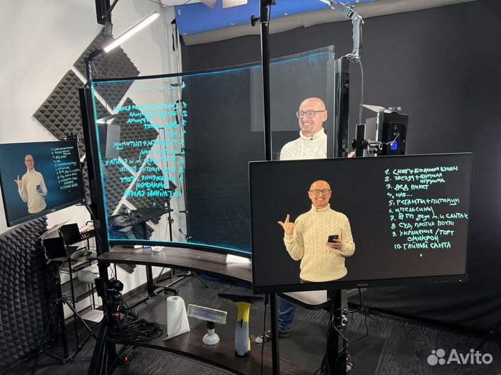 Видеосъемка, трансляция, с видеооператором