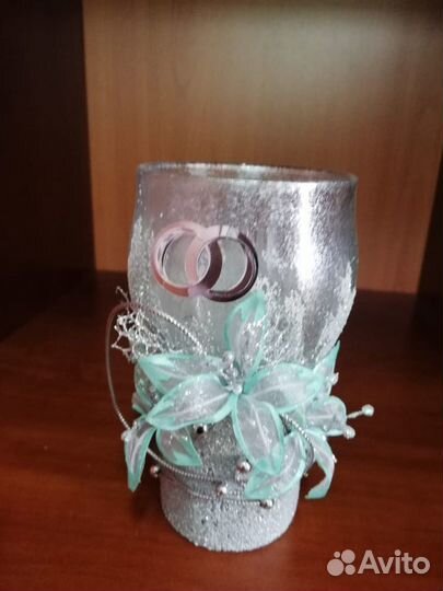 Фужеры для шампанского свадебные