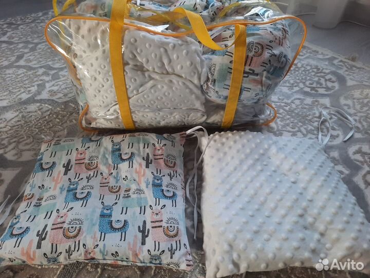 Бортики в детскую кроватку бу