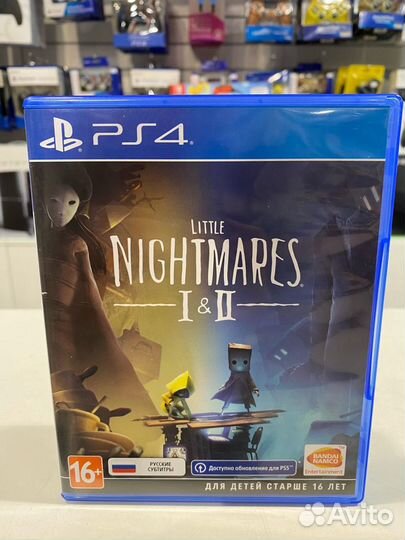 Little nightmares 1+2 - игры PS4 - обмен - прокат