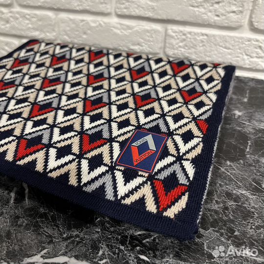 Шерстяной шарф Louis Vuitton 190 28 см ориг
