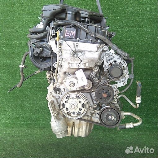 Двигатель в сборе двс toyota passo KGC30 1KR-FE