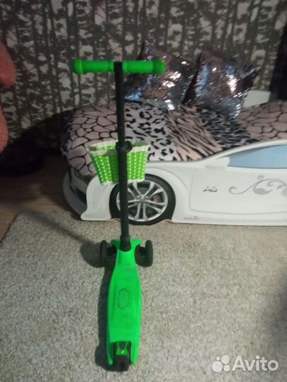 Самокат детский трехколесный