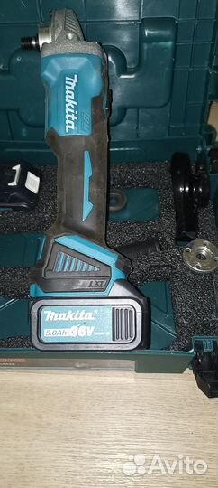 Аккумуляторная болгарка makita 125