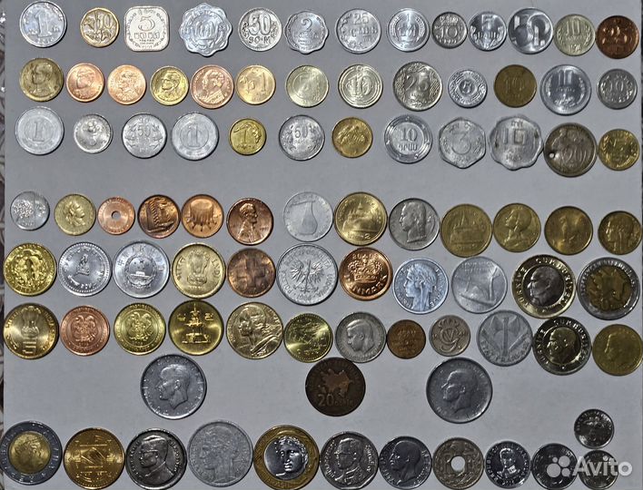Монеты разных стран
