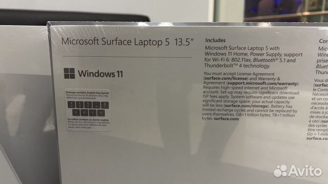 Microsoft Surface Laptop 5 13.5 i5/8/256 Новые объявление продам