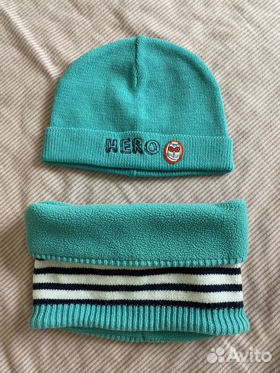 Шапка и снуд для мальчика