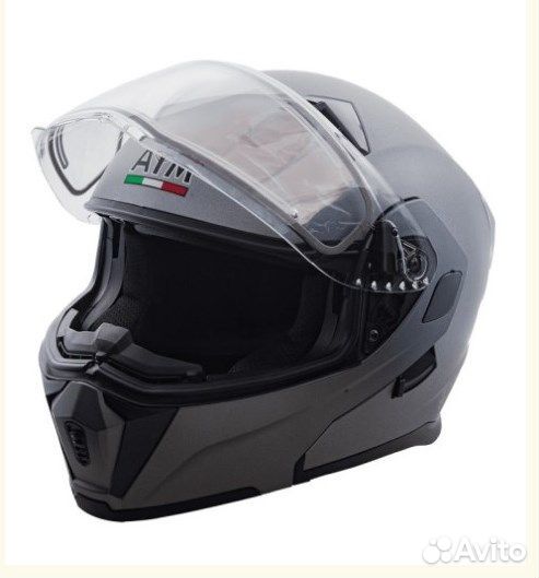 Шлем Снегоходный AiM JK906 Grey Metal L
