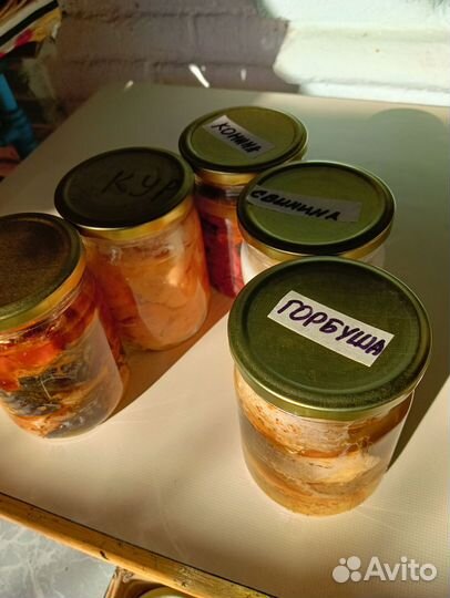 Консерва мясная и рыбная