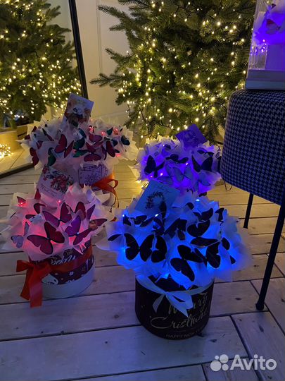 Коробочка из бабочек