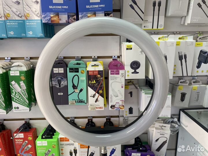 Кольцевая лампа 32см m-33