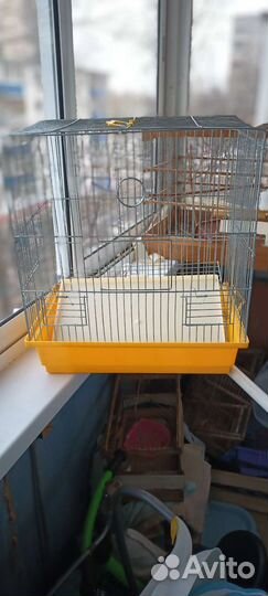 Клетка для попугая бу