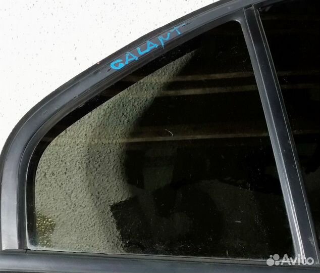 Стекло двери задней правой (форточка) Mitsubishi