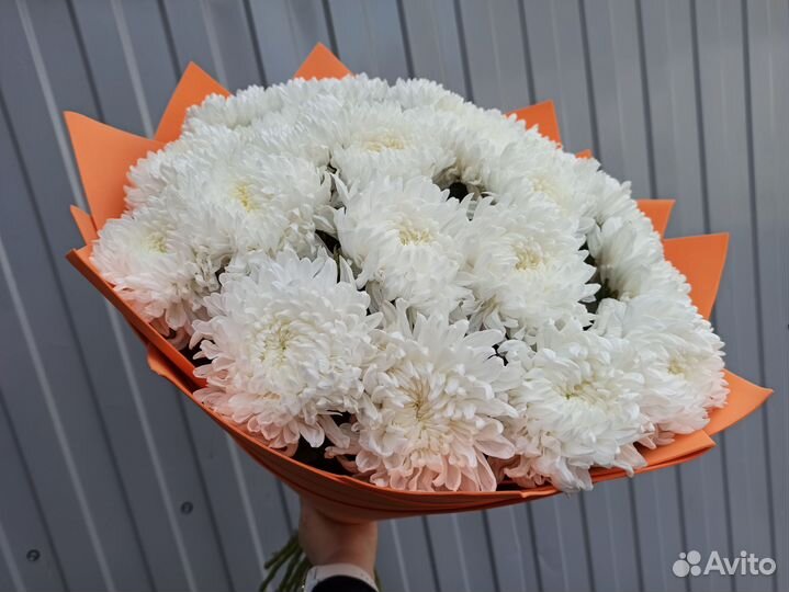 Букет из хризантем