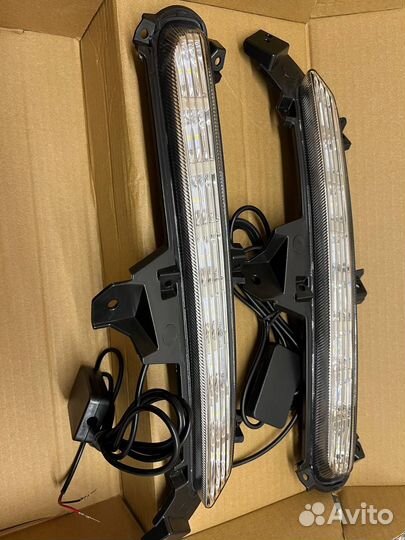 Ходовые огни Kia rio светодиодные