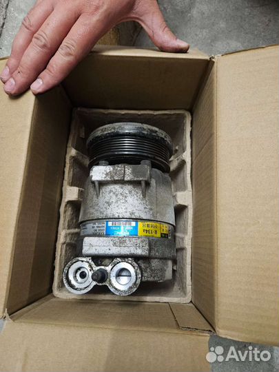 Компрессор кондиционера chevrolet lacetti 1.6