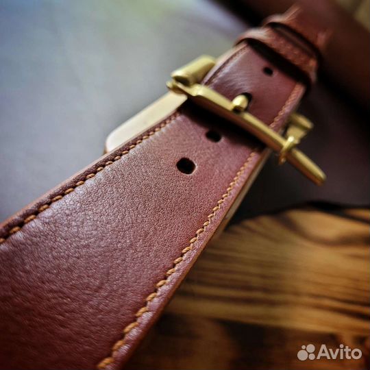 Ремень кожаный