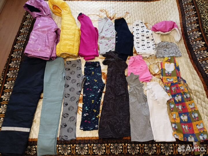 Пакет одежды для девочки 122-128