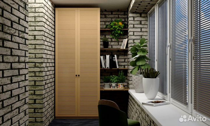 Шкаф на балкон с фабрики