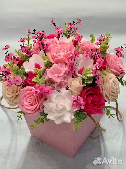 Мыльный букет