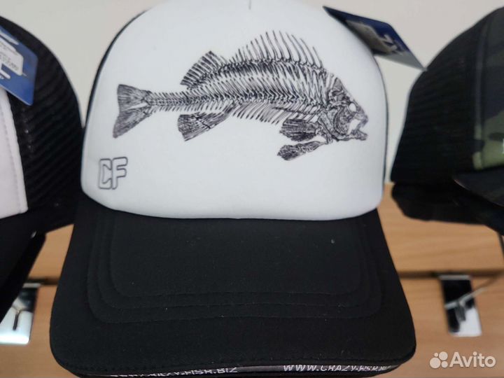 Кепка бейсболка Crazy Fish