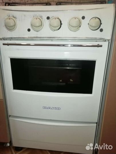 Плита газовая бу с духовкой