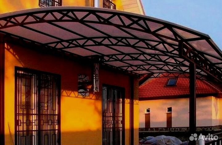 Навесы из поликарбоната