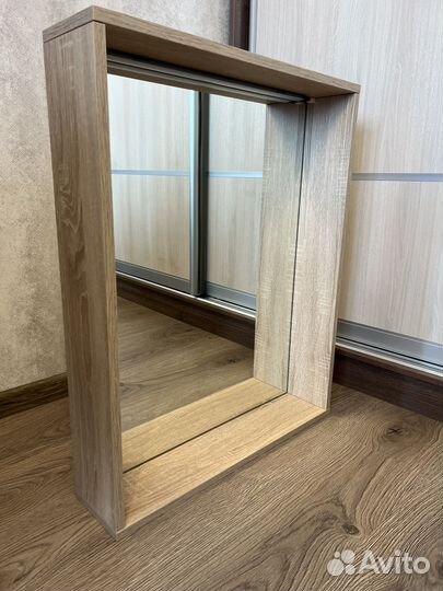 Зеркало «Клио» 70 см цвет дуб сонома