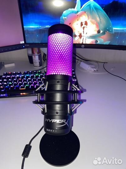 Микрофон hyperx quadcast s