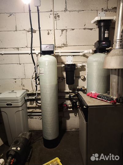 Система водоочистки.Обслуживание.Перезасыпка