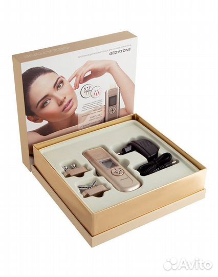 Массажер(микротоки) Beauty Iris m708 Gezatone+гель