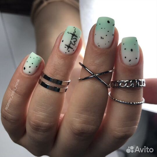 Маникюр гель лак укрепление Южный район