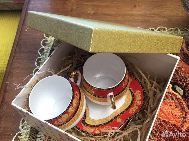 Кофейные чашки костяной фарфор