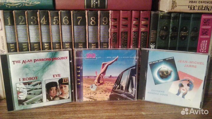 CD диски Электронная музыка Space, Jarre и др