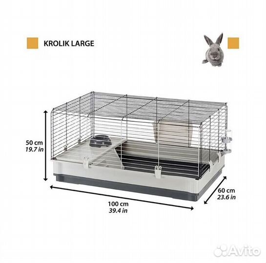 Клетка для декоративного кролика