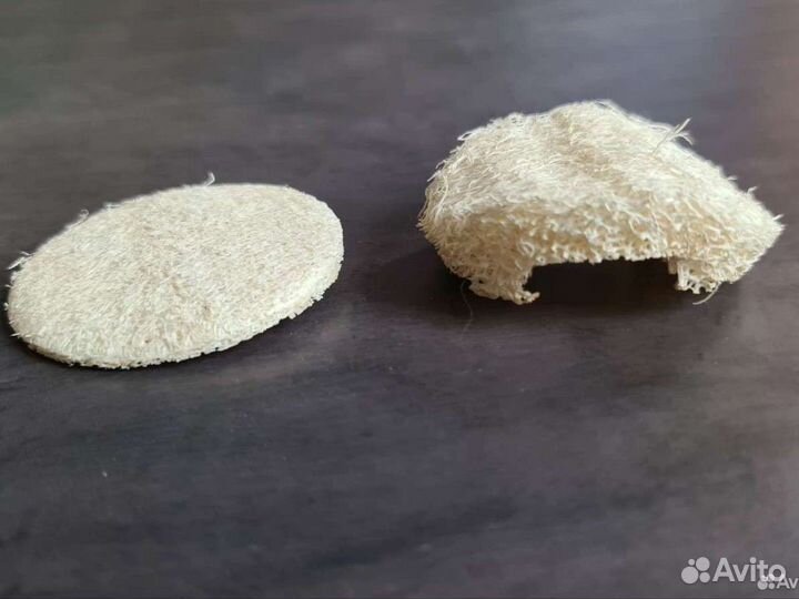 Эко спонжи 6 шт и ватные диски тревел версия 10 шт