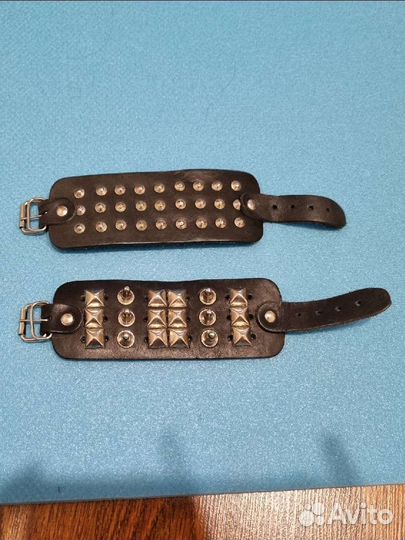 Напульсник кожаный